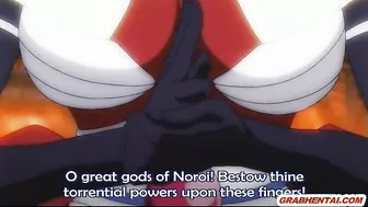 Hentai Girl Caught in Net Gets Hard Fucked by Shemale