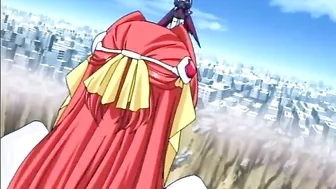 Hentai Bondage Hand Shoves Ass and Pussy