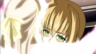 Hentai Bondage Hand Shoves Ass and Pussy