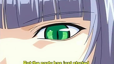 Hentai Bondage Hand Shoves Ass and Pussy