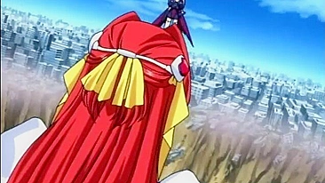 Hentai Bondage Hand Shoves Ass and Pussy