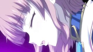 Coed Hentai Cutie Fucked and Full Cummmed All Over by Three Hard Studs