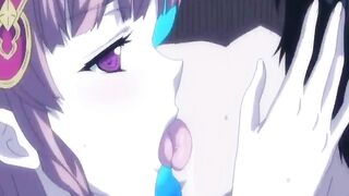 Coed Hentai Cutie Fucked and Full Cummmed All Over by Three Hard Studs