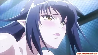 Monster Fucks Big Boobs in Hot Hentai Action