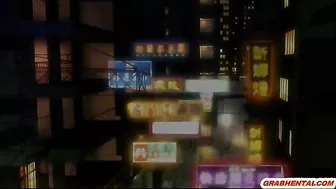 Monster Fucks Big Boobs in Hot Hentai Action