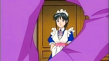 Wet Bondage Maid Fucked From Behind in Hentai