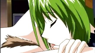 Anime Self-Masturbation with Vibrator - Sexy and Shutting