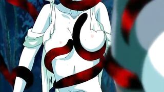 Busty Hentai Tentacle Groupsex