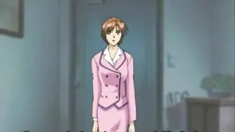 Bondage Anime College Girl Gagged by Masked Lover