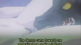 Hentai Licks - Cute Girl Gets Tongued by Lizard Monster