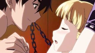Bondage Tittyfucking with Facial Cumming - Hentai Porn