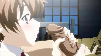 Bondage Tittyfucking with Facial Cumming - Hentai Porn