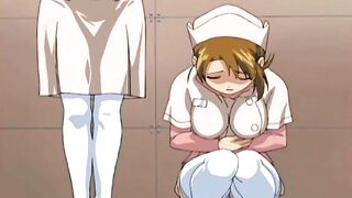 Busty Anime Nurse Gets Hard Fucked by Naughty Doctor