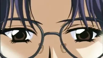 BDSM Hentai Coeds Threesome Gets Fucked On The Bed