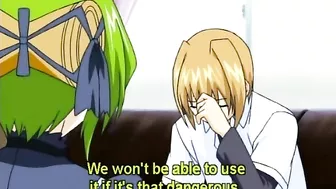 Hentai Shemale Gets Blowjob from Big Cock