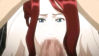 Japanese Anime MILF Fucks Big Dick in Public Restroom