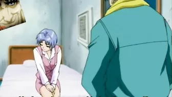 Coed Anime Gets Surprised By Big Cock Masturbation in Hentai