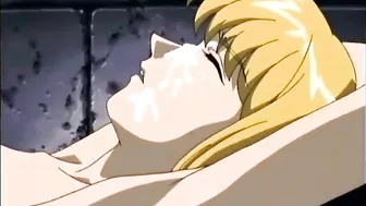 Tied Hentai Ass Injection and Pussy Hard Fucked