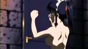 Tied Hentai Ass Injection and Pussy Hard Fucked