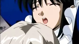 Tied Hentai Ass Injection and Pussy Hard Fucked