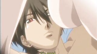 Japanese Anime Hot Riding Cock in the Bed