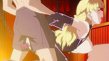 Bondage Pussy Vibrator and Assfucked - Hentai Sex Toy Torture