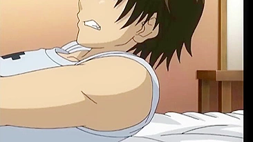 Bondage Pussy Vibrator and Assfucked - Hentai Sex Toy Torture