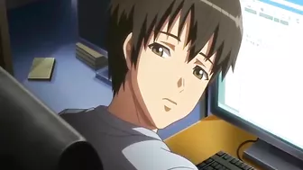 Anime Coed with Big Boobs Gets Wet Pussy Fucked while Tied up