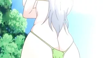 Busty Maids in Anime Threesome Fuck