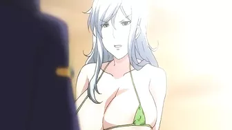 Busty Maids in Anime Threesome Fuck