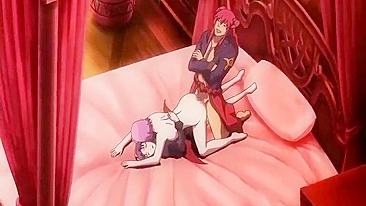 Busty Maids in Anime Threesome Fuck