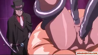 Busty Anime Ghetto Slut Gets Hard Drilled by Monster Tentacles