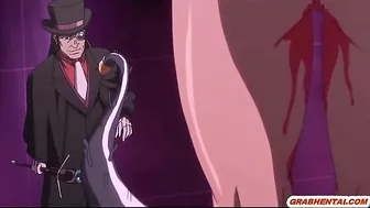 Busty Anime Ghetto Slut Gets Hard Drilled by Monster Tentacles