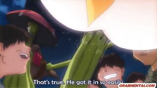 Japanese Anime Porn - Caught Hot and Poked by Monsters