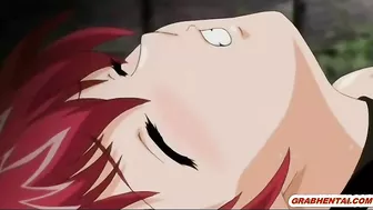 Big Boobed Bondage Babe Gets Shoved Vibrator in Wet Pussy