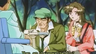 Busty Japanese Anime Heroine Gets Taken from Behind by her Dominant Boss