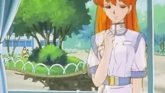 Busty Japanese Anime Heroine Gets Taken from Behind by her Dominant Boss