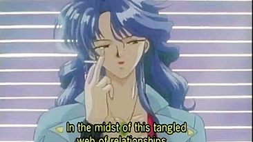 Busty Japanese Anime Heroine Gets Taken from Behind by her Dominant Boss