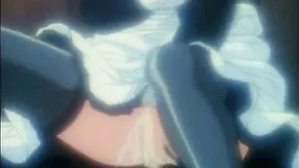 Bound and Gagged Hentai Maid Takes Multiple Lovers