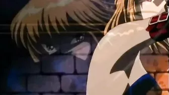 Chained Hentai Maid Gets Whipped In The Dungeon