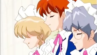 Chained Hentai Maid Gets Whipped In The Dungeon