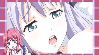 Bondage Hentai - Plugs Vibrator in Her Ass and Wet Pussy