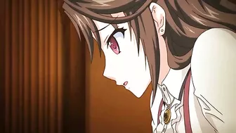 Anime Titjob and Cock Ride with Busty Titties