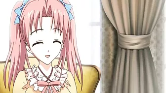 Anime Titjob and Cock Ride with Busty Titties