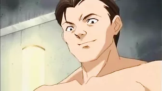 Busty Hentai Foursome Fucked and Cummed, featuring busty women and intense hentai action.