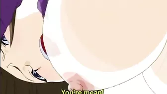 Busty Hentai Sucking Hard Big Cock