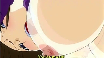 Busty Hentai Sucking Hard Big Cock