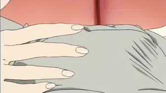 Busty Japanese Anime Girl's Delicious Cock Tease