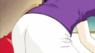 Busty Japanese Anime Girl's Delicious Cock Tease