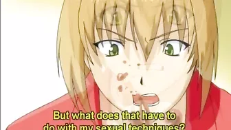 Busty Japanese Anime Girl's Delicious Cock Tease